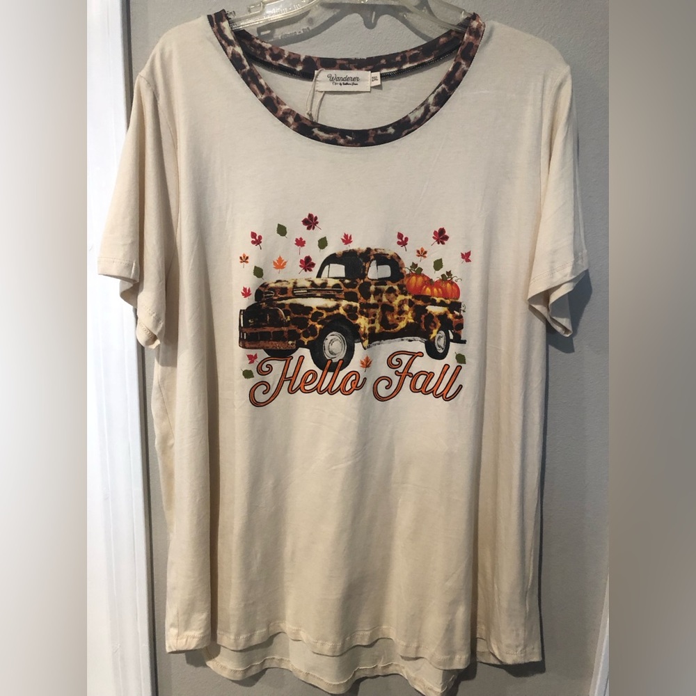 🍁🍂Hello Fall Shirt🍁🍂